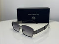 Maybach The Diplomat I Sunglasses in Ruthenium/Grey