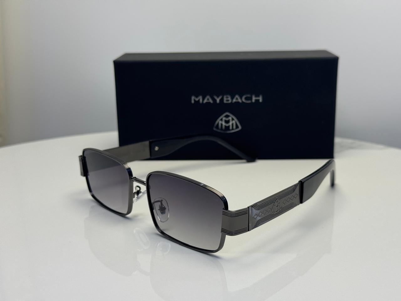 Maybach The Diplomat I Sunglasses in Ruthenium/Grey