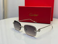 Cartier CT0462S (Silver/Gradient Brown)