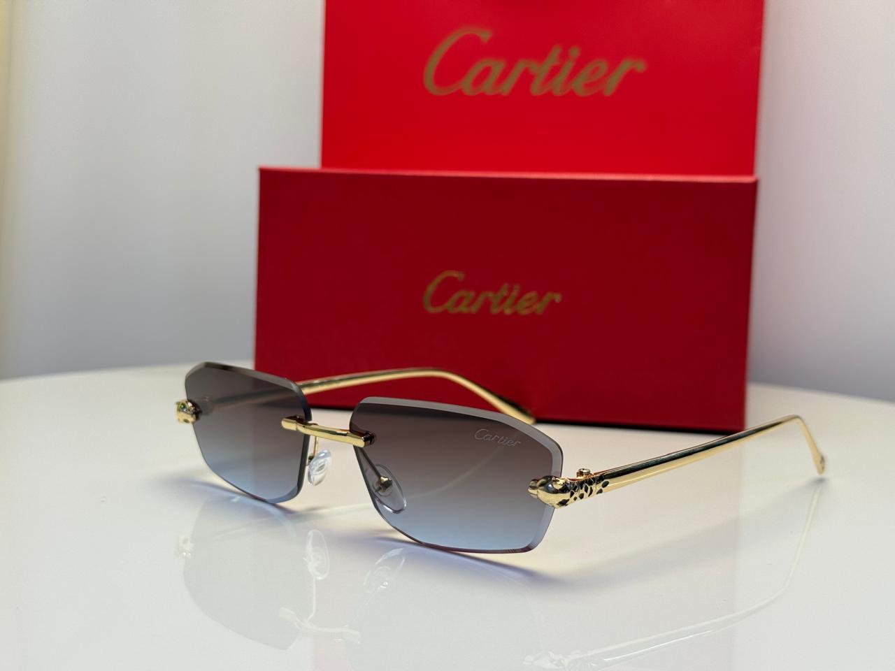 Panthère de Cartier (Gold/Gradient Blue-Grey)