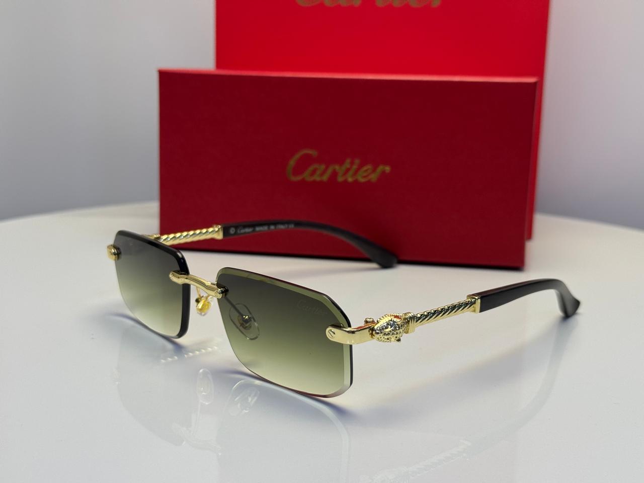 Panthère de Cartier (Gold/Gradient Green)