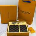 Louis Vuitton Damier Ebene Wallet & Accessory Set