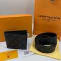 Louis Vuitton Monogram Eclipse Accessory Set (Black/Grey)