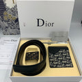 Dior Oblique Embossed Accessory Gift Set (Black/Navy)