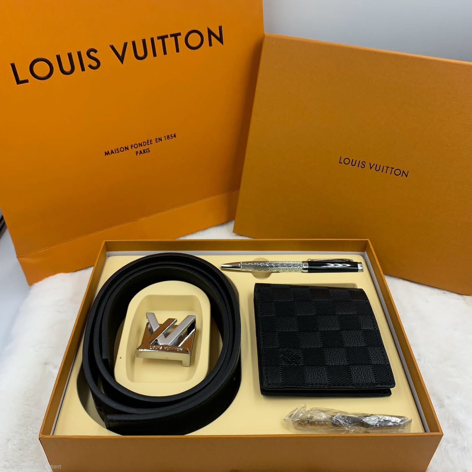 Louis Vuitton Damier Infini Gift Set (Onyx)