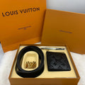Louis Vuitton Men’s Accessory Gift Set (Black/Gold)