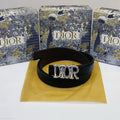 Dior Logo Letter Belt (Black)