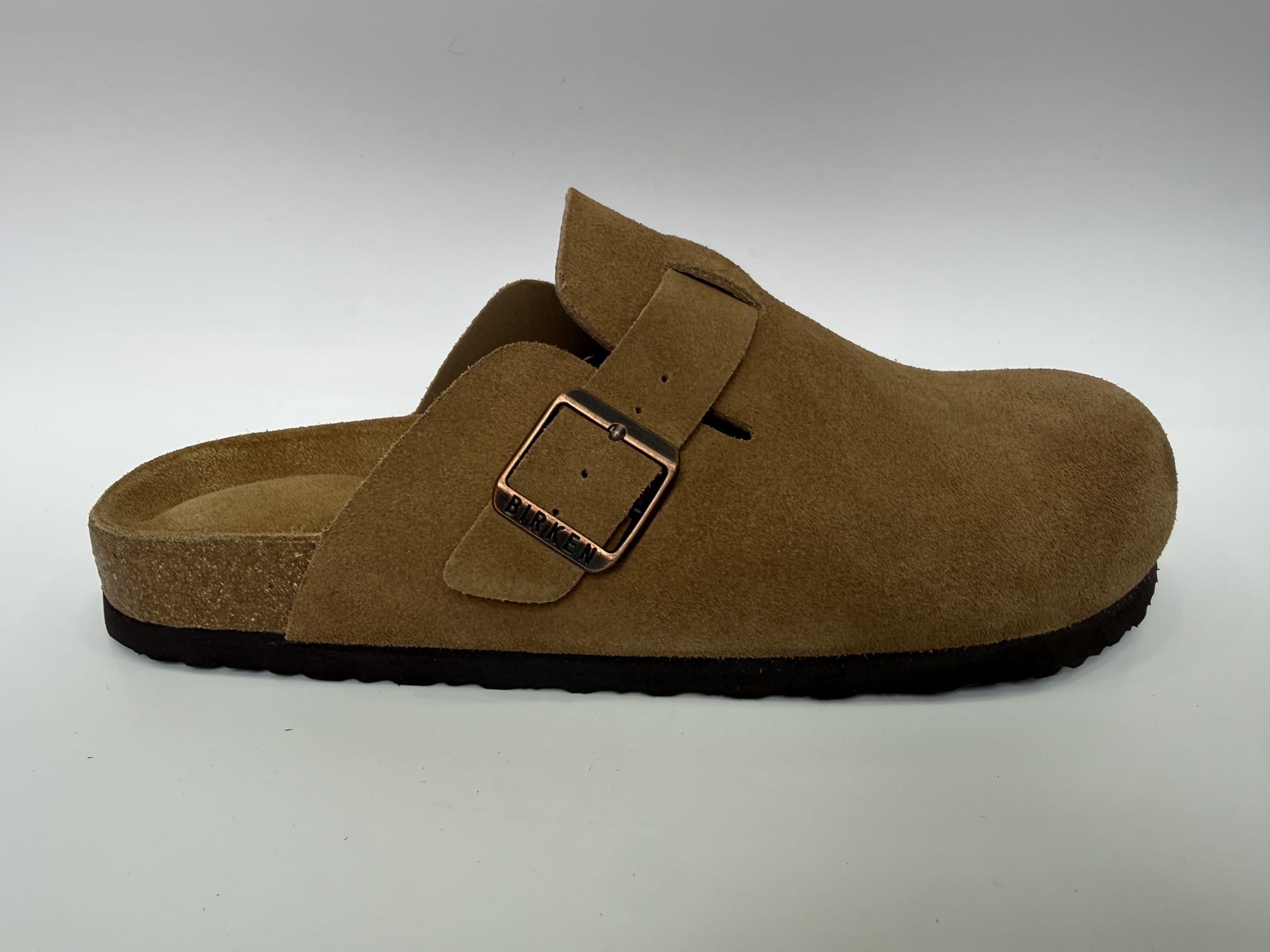 Birkenstock Boston Suede (Mocha)