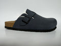 Birkenstock Boston Birko-Flor (Navy)