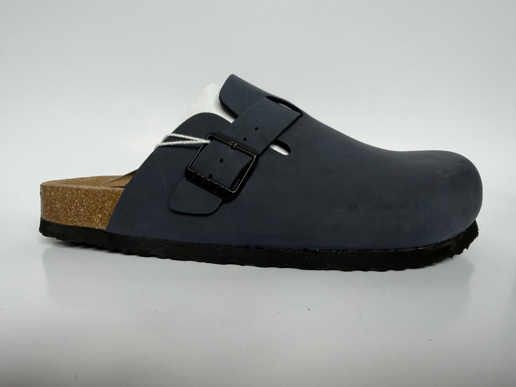 Birkenstock Boston Birko-Flor (Navy)
