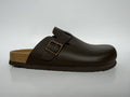 Birkenstock Boston Birko-Flor (Dark Brown)