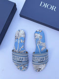 Dior Dway Slide (Multicolor Dior Herbarium)