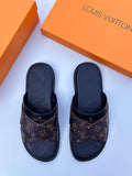 Louis Vuitton Paseo Flat Comfort Sandal (Monogram / Black)