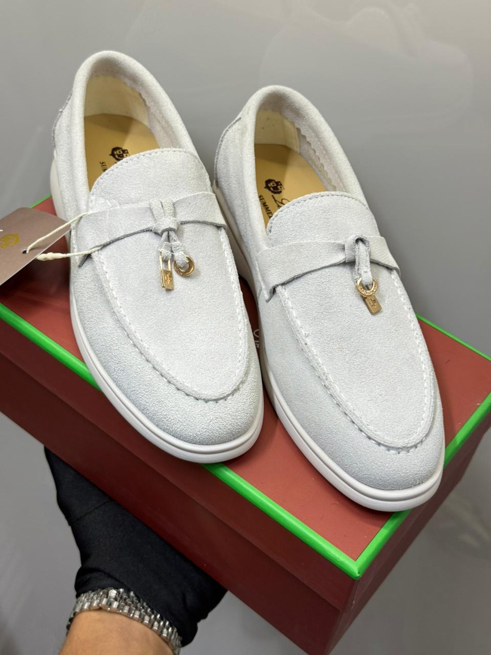 Loro Piana Summer Walk (Cloud/Light Blue Grey)