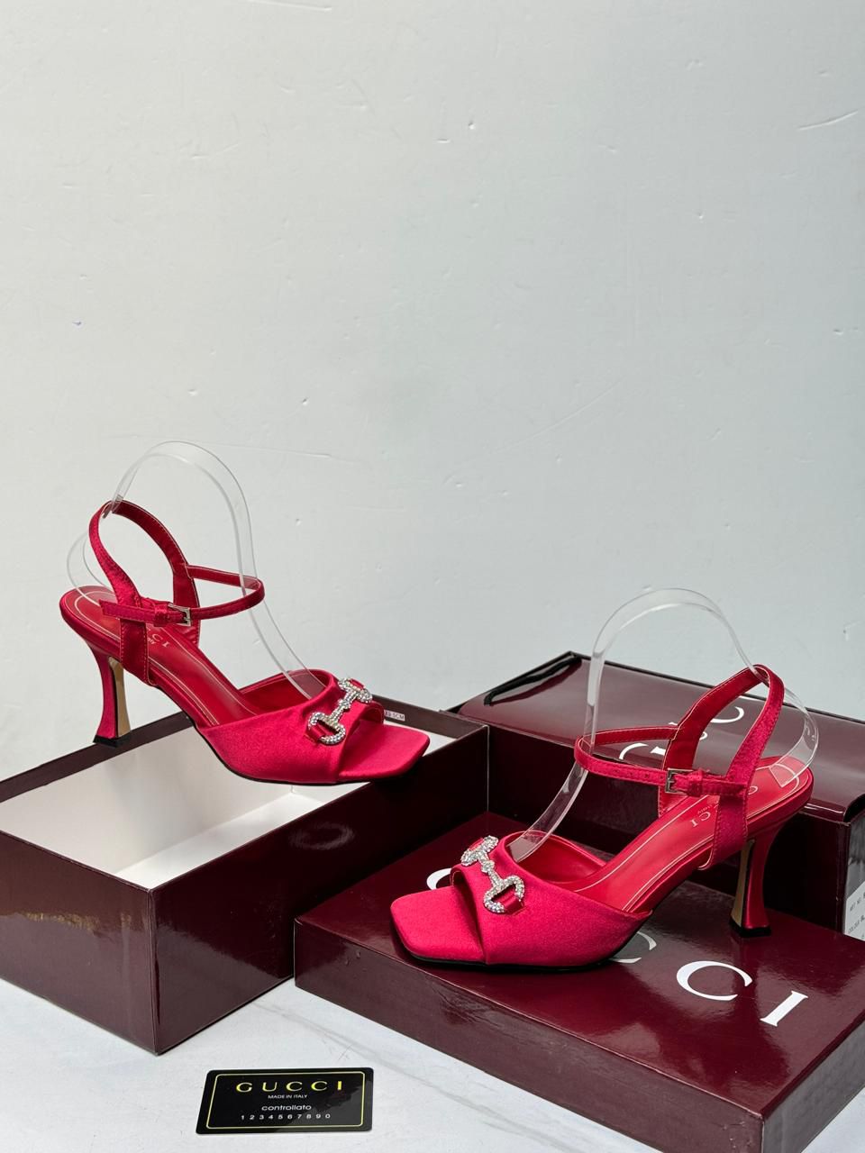 Gucci Horsebit Sandal (Fuchsia/Hot Pink)