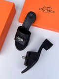 Hermès Empire Sandals (Black)