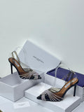 Aquazzura Gatwick Slingback Pumps (Black/Clear)