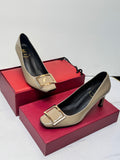 Roger Vivier Belle Vivier Pumps (Beige)