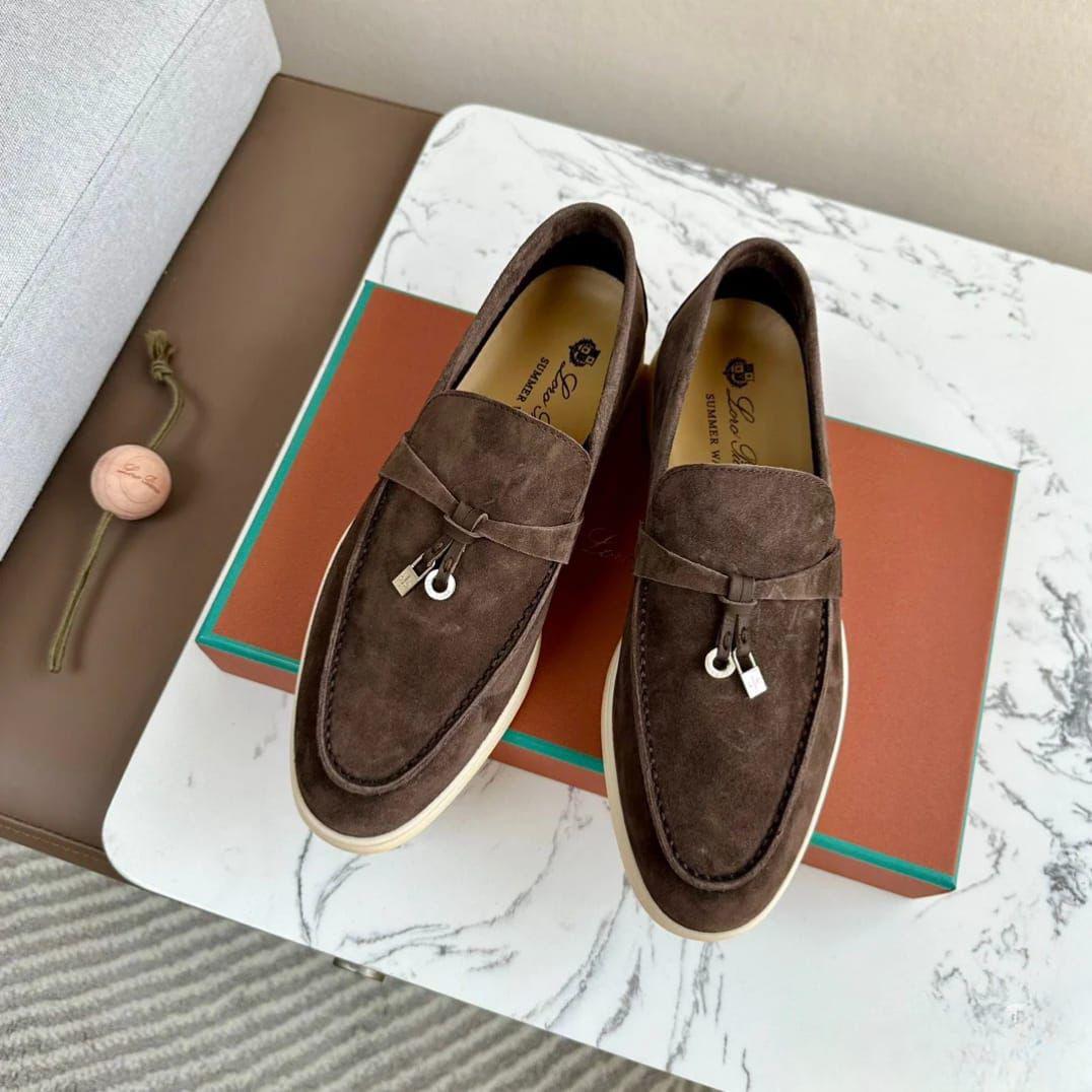Loro Piana Summer Walk (Chocolate/Dark Brown)