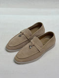 Loro Piana Summer Walk Loafer (Sand / Beige Suede)