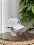 Hermès Davis Baseball Cap (White/Brown)