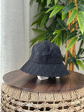 Christian Dior Teddy Dior Oblique Bucket Hat (Black / Total Black)