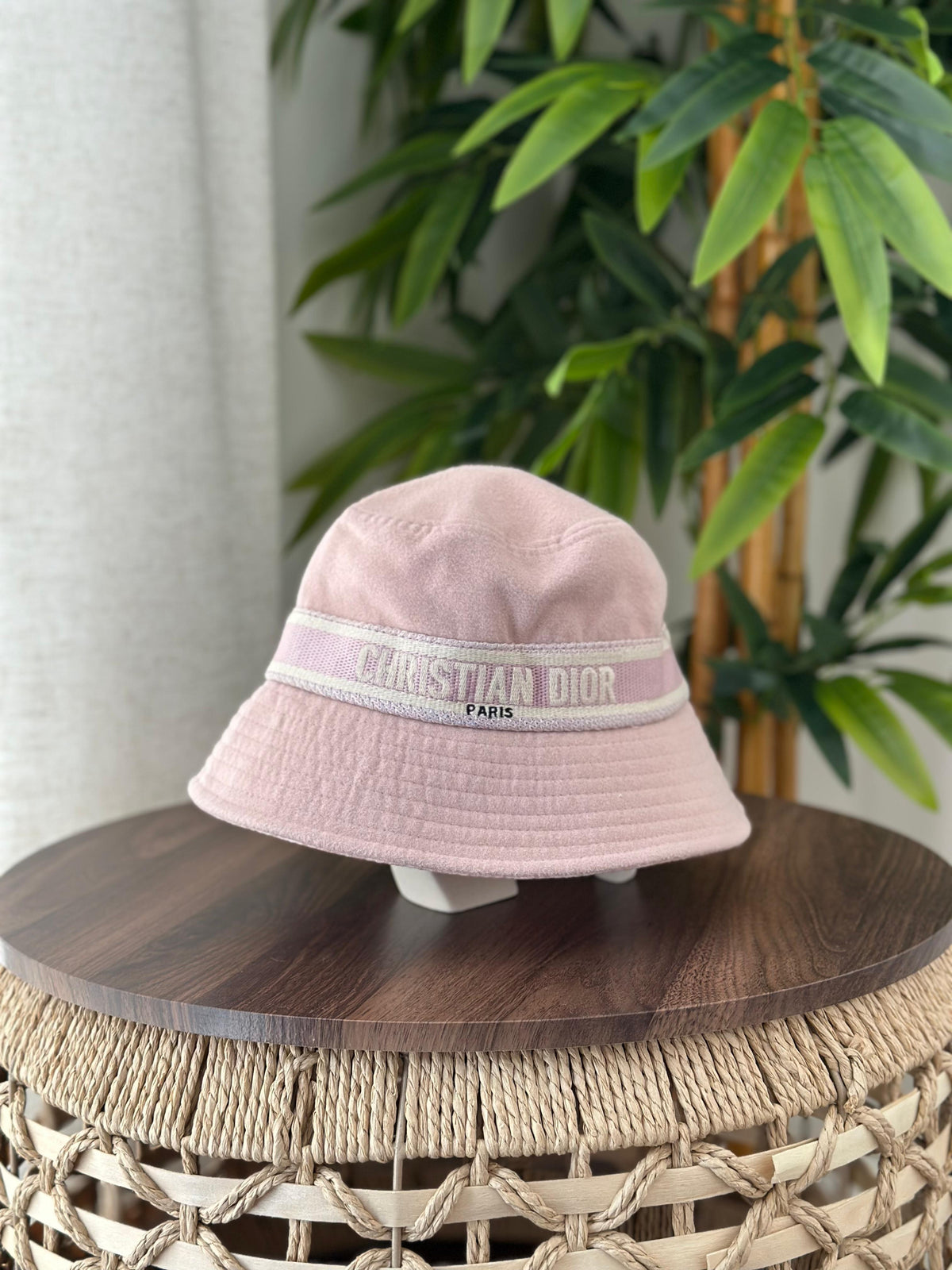 Christian Dior Teddy-D Bucket Hat (Pink)