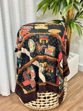 Louis Vuitton World Tour Monogram Scarf (Black/Multi)
