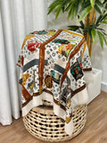 Louis Vuitton World Tour Monogram Scarf (Cream/Multi)