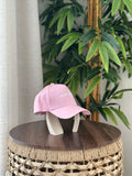 Miu Miu Embroidered Logo Cap (Light Pink)