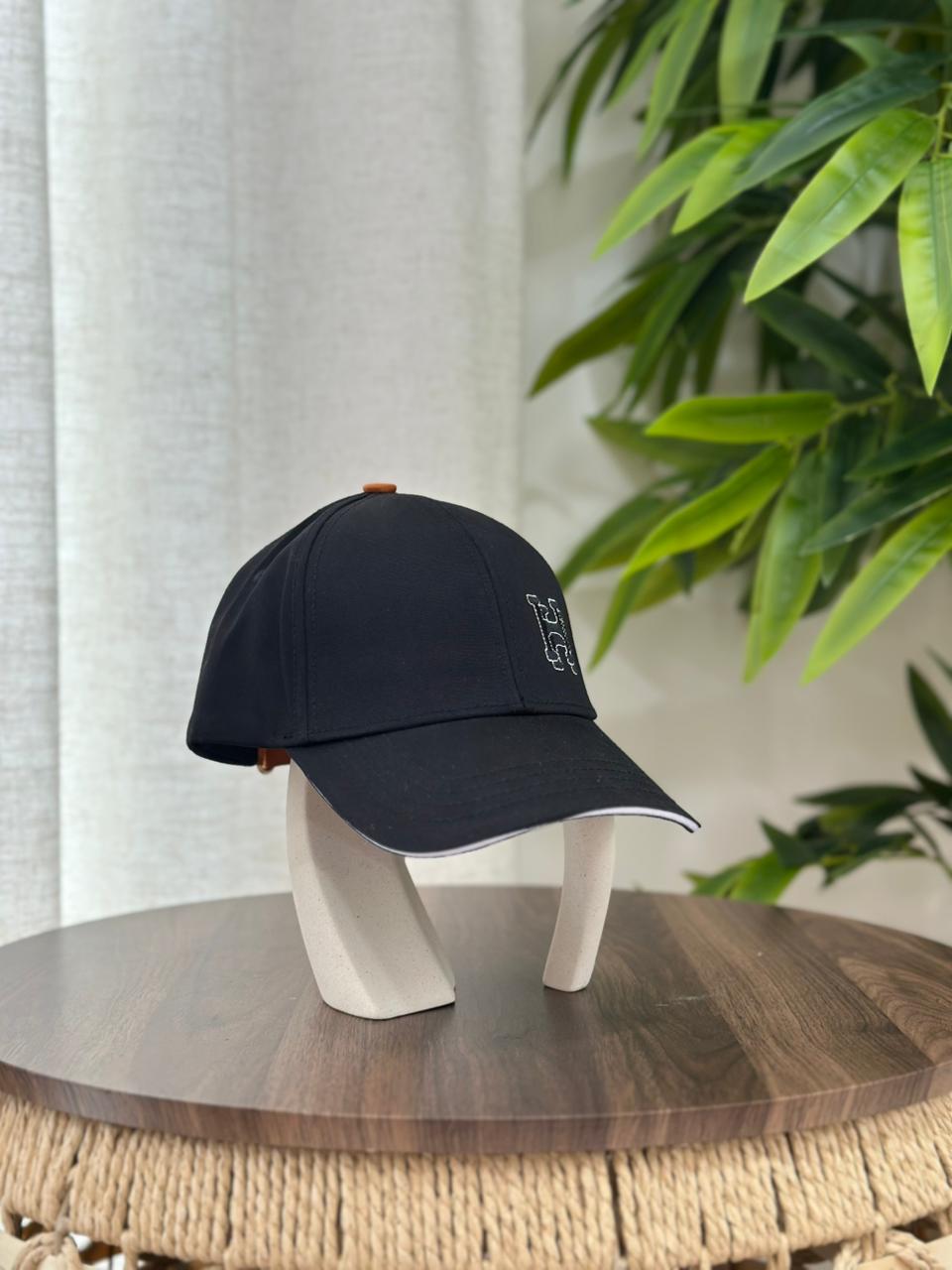 Hermès Nevada Hello Mr. Farrier Cap (Black)