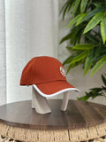 Hermès Miles "H Circle" Cap (Orange/Blanc)