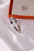 Hermès Kelly Enamel Bracelet (Beige Nacré)