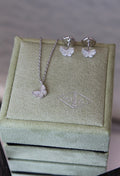 Van Cleef & Arpels Sweet Alhambra Butterfly Set (White Mother-of-Pearl)