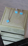 Van Cleef & Arpels Sweet Alhambra Set (Turquoise)