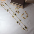 Bulgari Divas' Dream Jewelry Set (Malachite and Mother-of-Pearl)