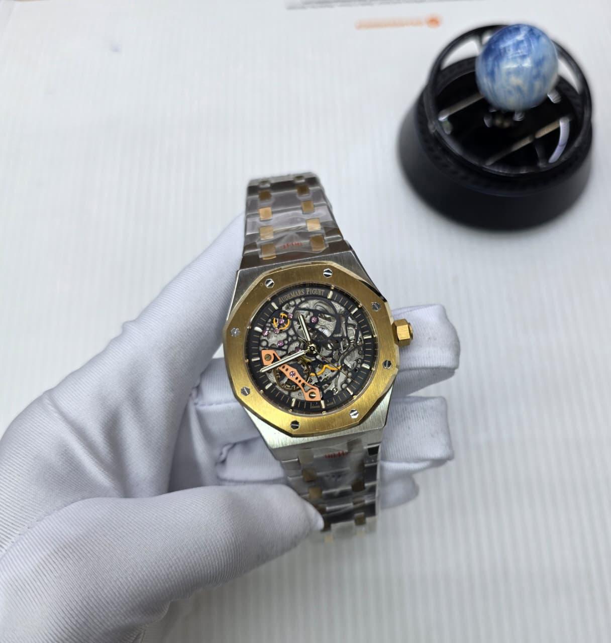 Audemars Piguet Royal Oak Double Balance Wheel Openworked (Two-Tone / Yellow Gold & Steel)