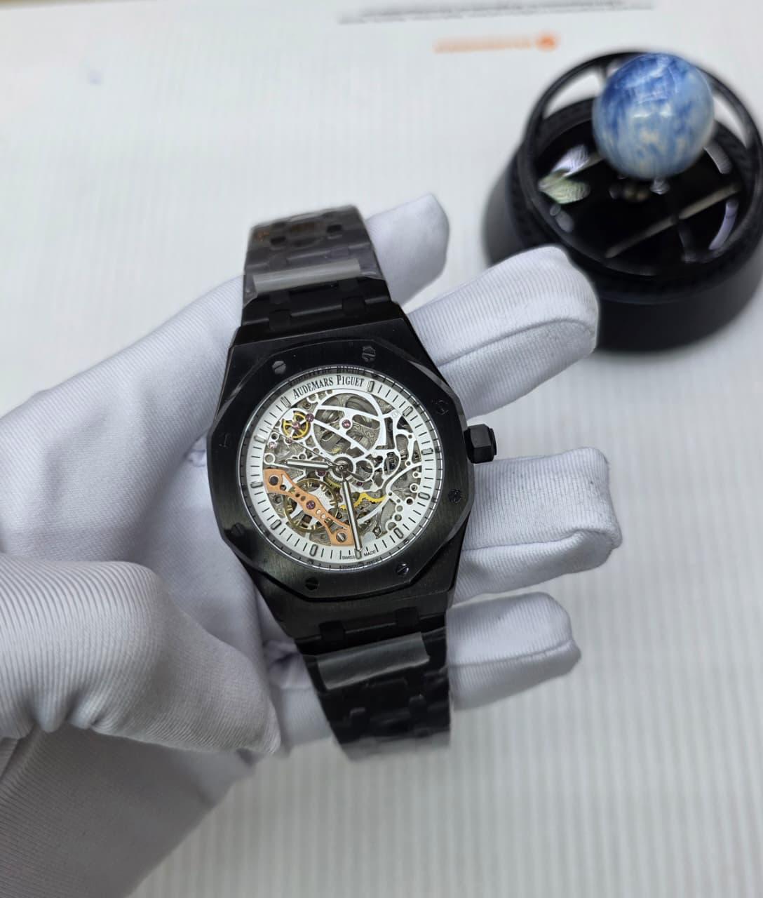 Audemars Piguet Royal Oak Double Balance Wheel Openworked (Black/Silver)