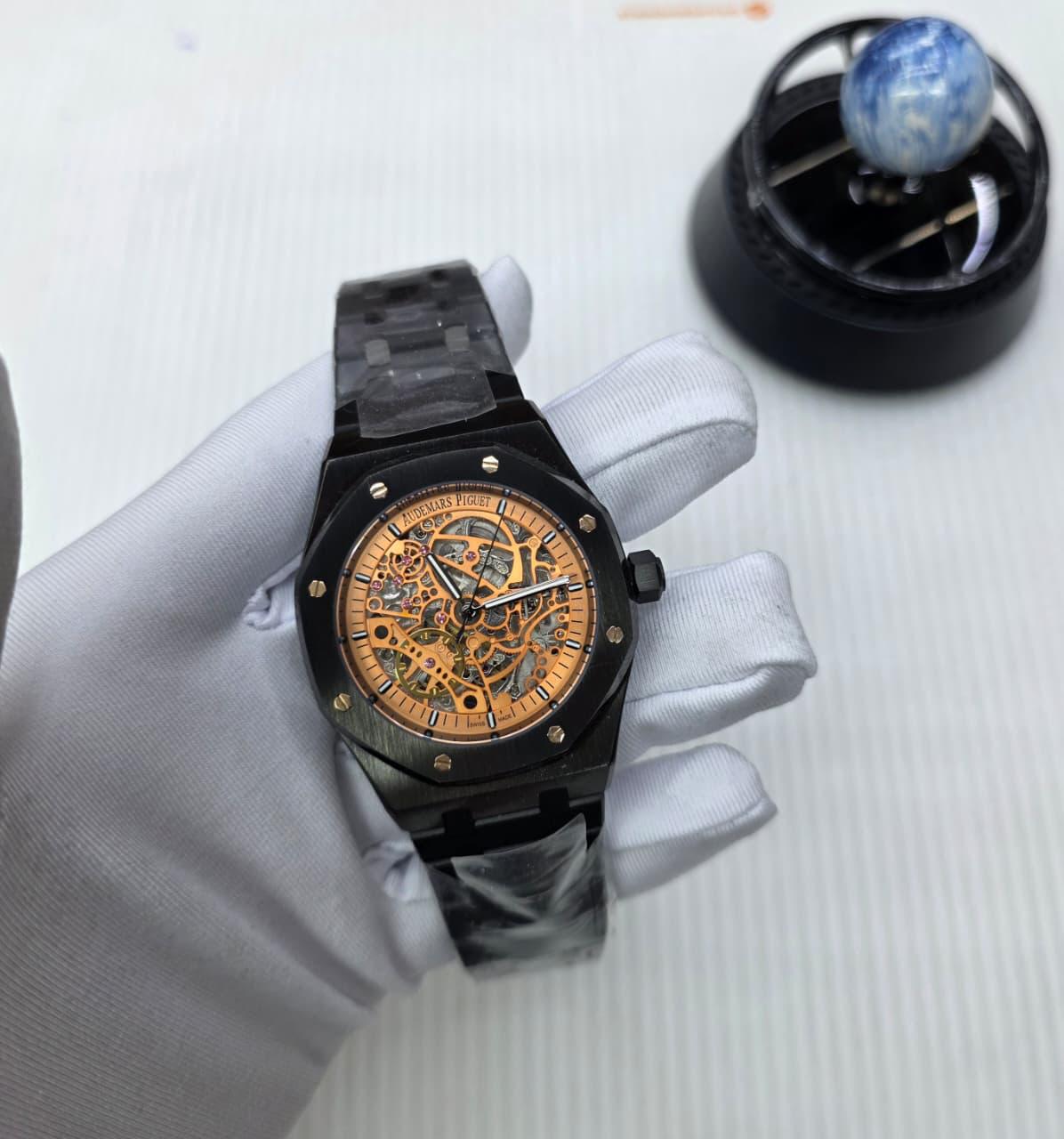 Audemars Piguet Royal Oak Double Balance Wheel Openworked (Black/Rose Gold)