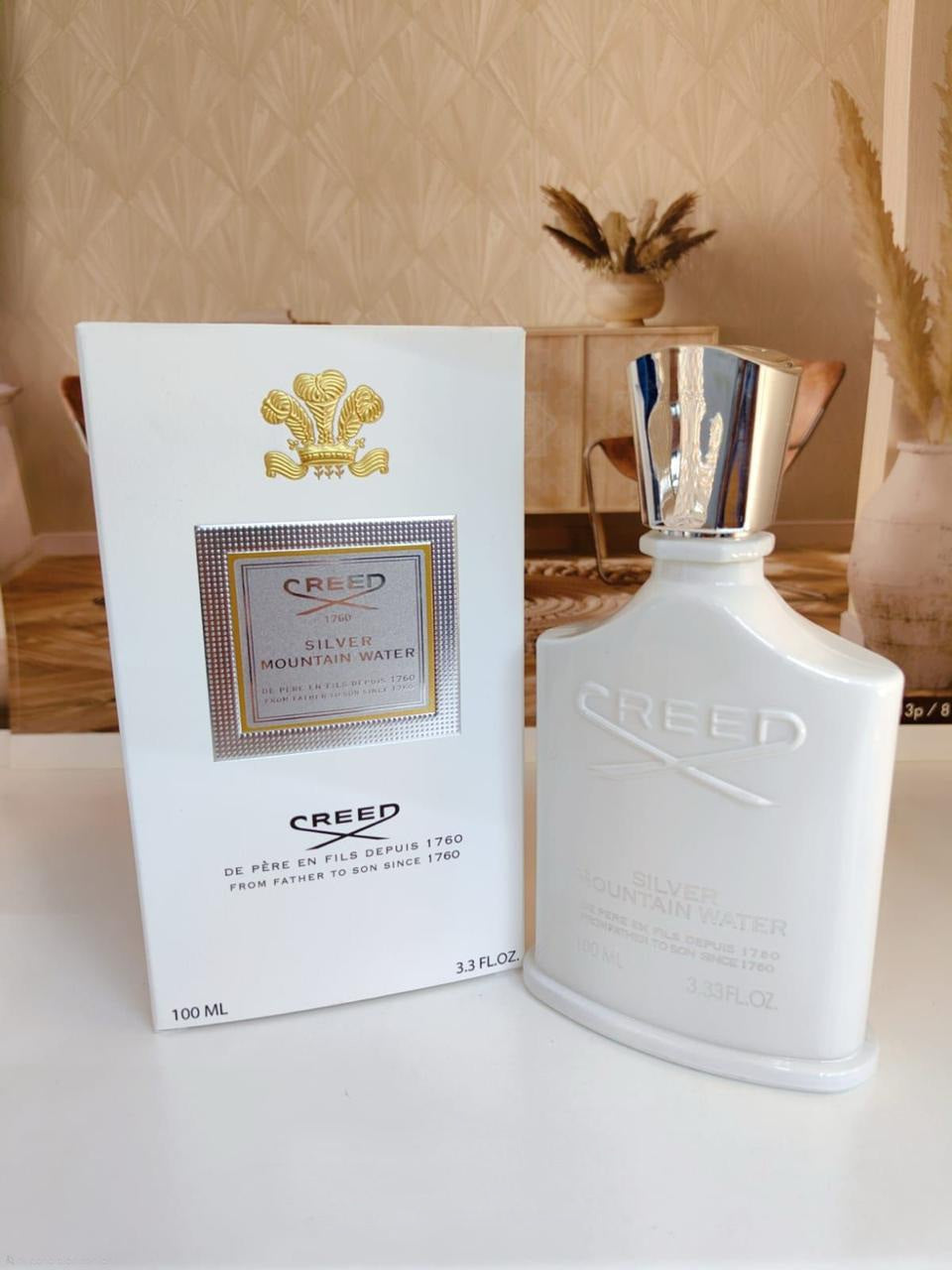 Silver Mountain Water (White)