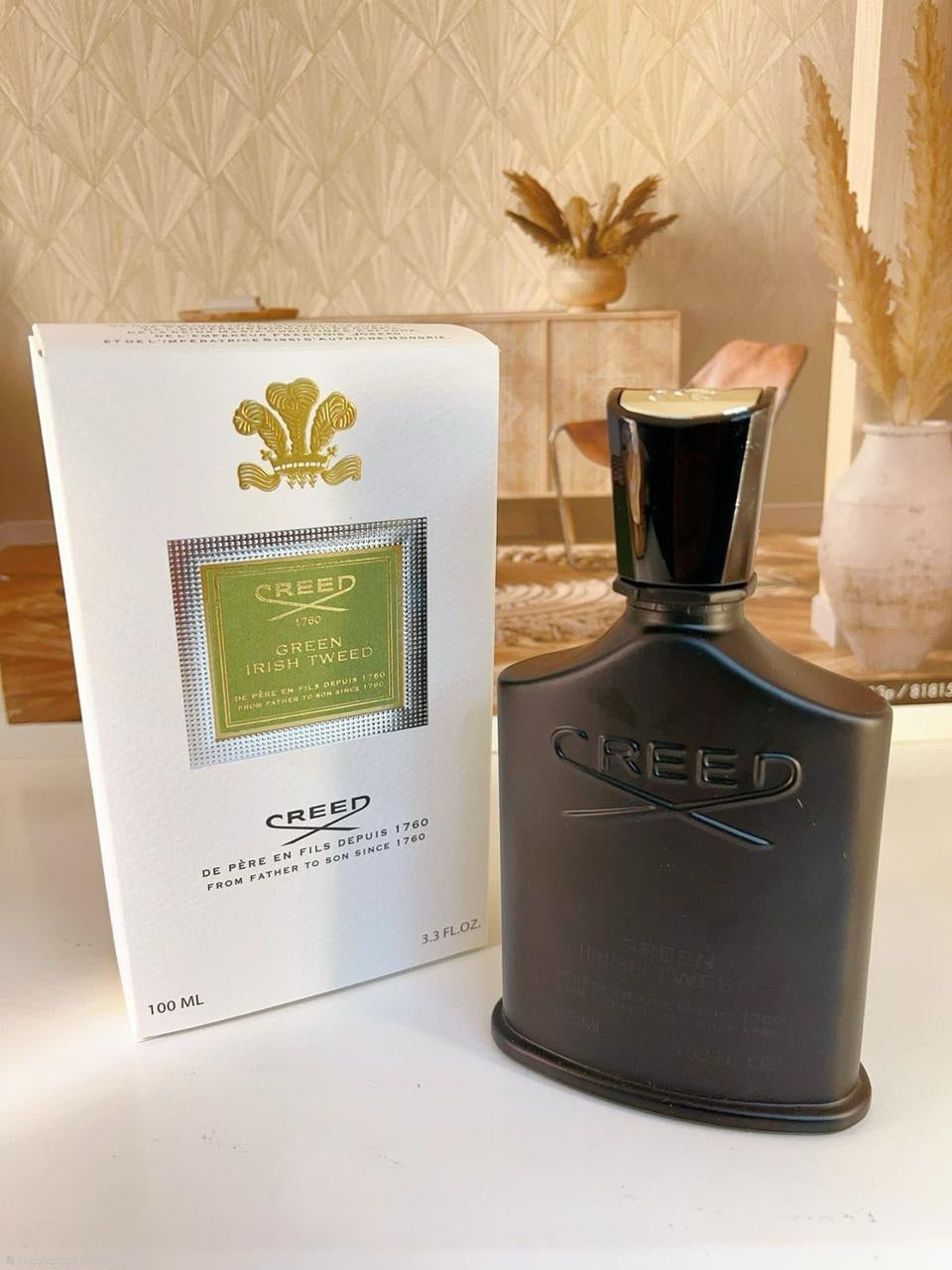 Green Irish Tweed (Black)