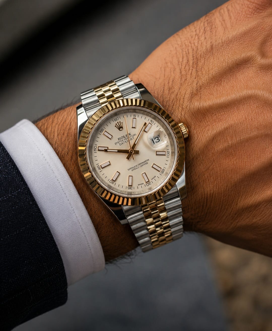 Rolex Datejust 41 Two-Tone Yellow Gold/Oystersteel (Silver Dial)