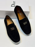 Dior Granville Loafer (Black Suede)