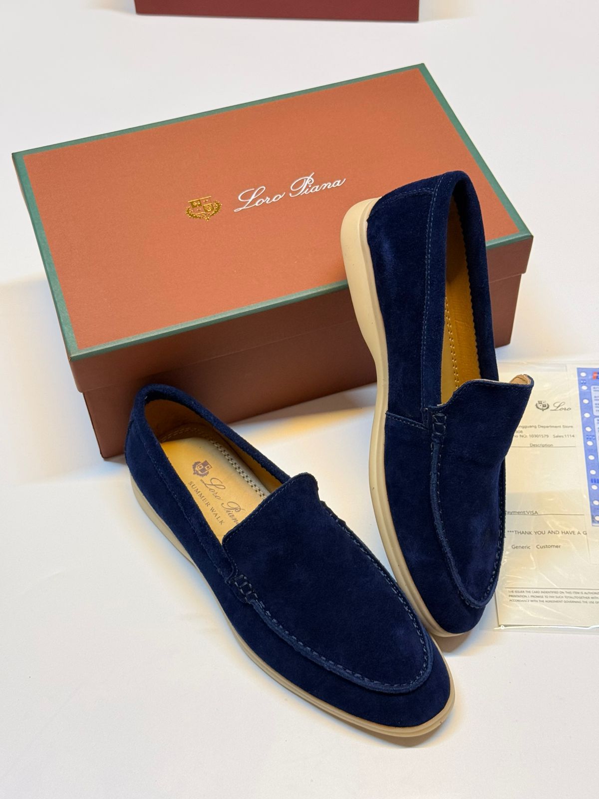 Loro Piana Summer Walk (Navy Blue) (Copy)