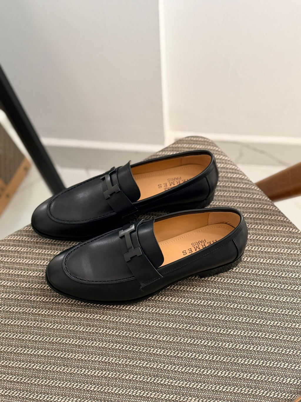 Hermès Ancora Loafer (Noir / Black)