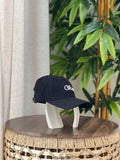 Chanel Chloé Cotton Canvas Baseball Cap (Black / White)