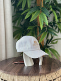 Loro Piana Seersucker Baseball Cap (Tan/White Stripe)