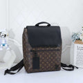 Louis Vuitton Takeoff Backpack / LV Aerogram Backpack (Monogram Canvas / Black Leather)