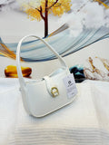 Aigner Delia Shoulder Bag S (Pearl White / Macadamia White)