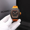 Richard Mille RM 12-01 Tourbillon "Gold Carbon TPT" (Black/Orange)